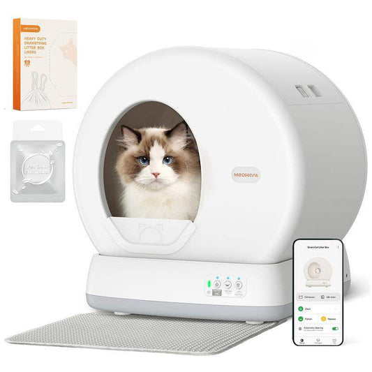 Smart Self-Cleaning Cat Litter Box