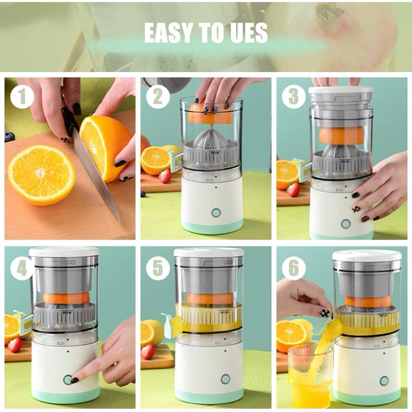 USB Charging Portable Juicer