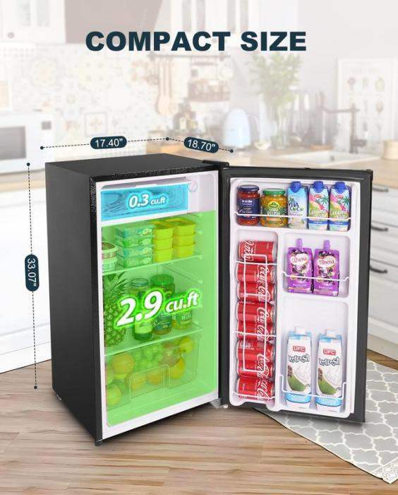 ChillPro Mini Fridge Freezer Combo