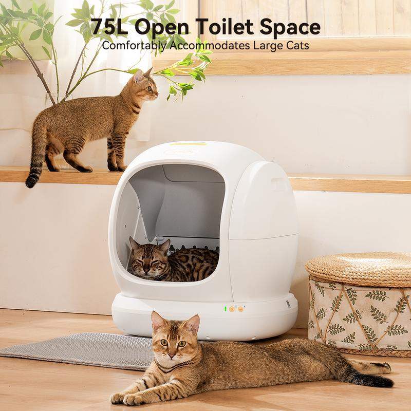 XL Smart Self-Cleaning Cat Litter Box