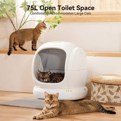 XL Smart Self-Cleaning Cat Litter Box