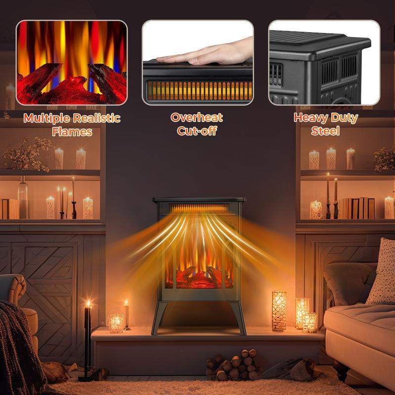 CozyGlow Electric Fireplace Heater