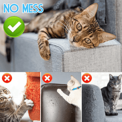 8PC Cat Scratch Furniture Protector Guards Anti-Scratch Couch Protector Pads