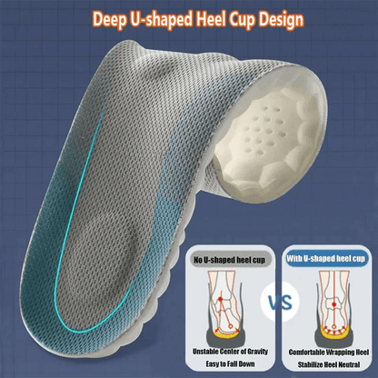 4D Cloud Technology Insole - Super Soft!