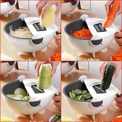 7-in-1 chopper and vegetable slicer