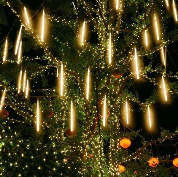 Snowfall Garland Lights (set of 8)