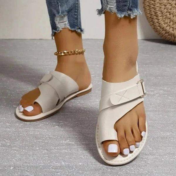 Women's Orthopedic Bunion Correction Leather Sandals