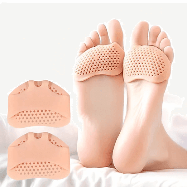 Breathable Gel Metatarsal Pads for Foot Comfort & Pain Relief