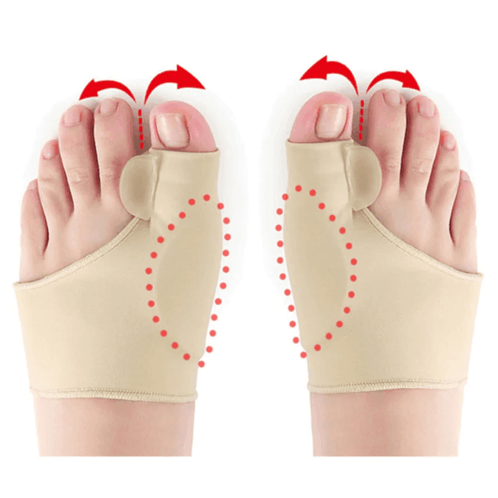 1 Pair Gel Bunion Toe Alignment Corrector Hallux Valgus Bunion Corrector Unisex