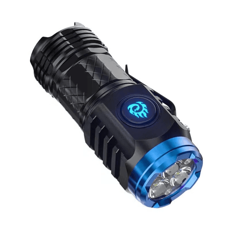 Three-Eyed Monster Mini Flash Super Power Flashlight