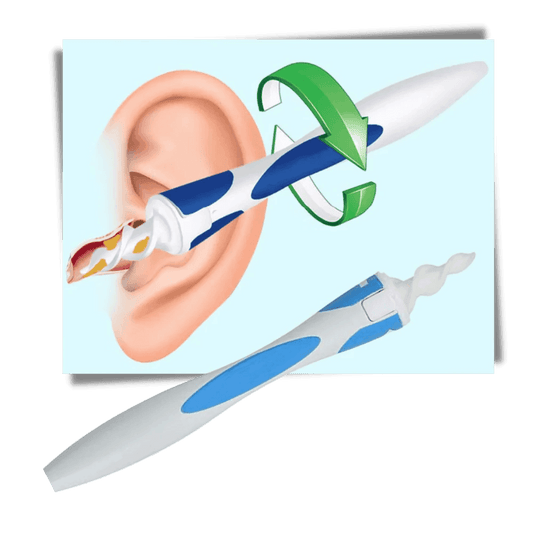 Silicone Spiral Ear Cleaner Tool