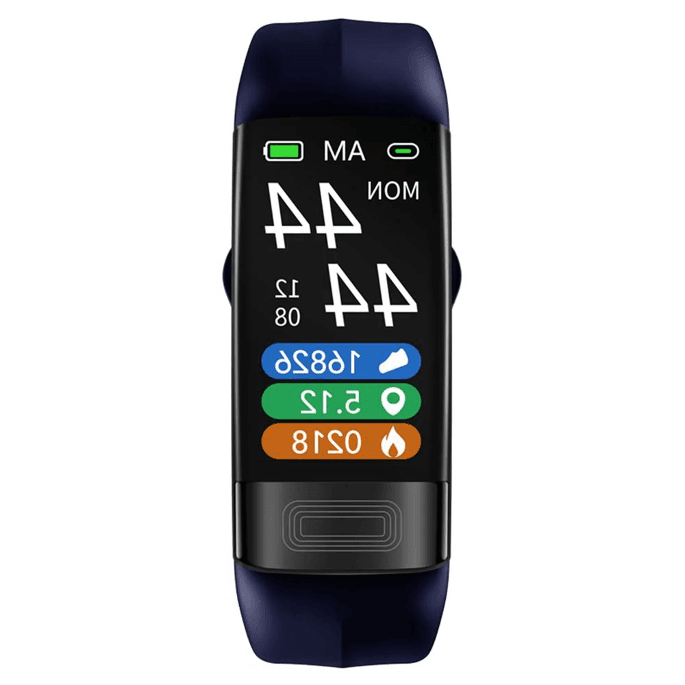 Smart Bracelete Blood Pressure Monitor - ECG, Heart Rate, Oxygen Saturation & Sleep Tracker - FDA Approved