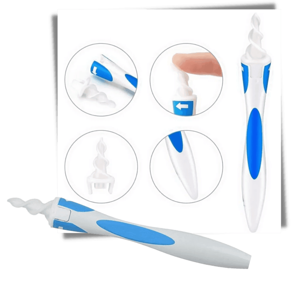 Silicone Spiral Ear Cleaner Tool