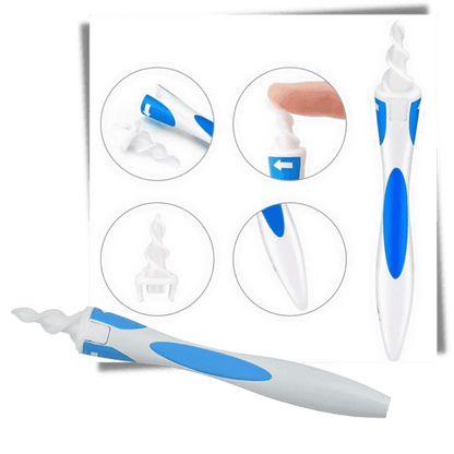 Silicone Spiral Ear Cleaner Tool