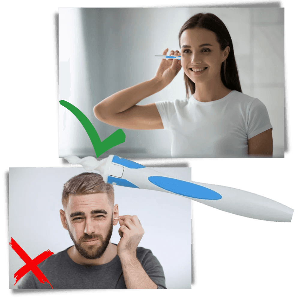 Silicone Spiral Ear Cleaner Tool