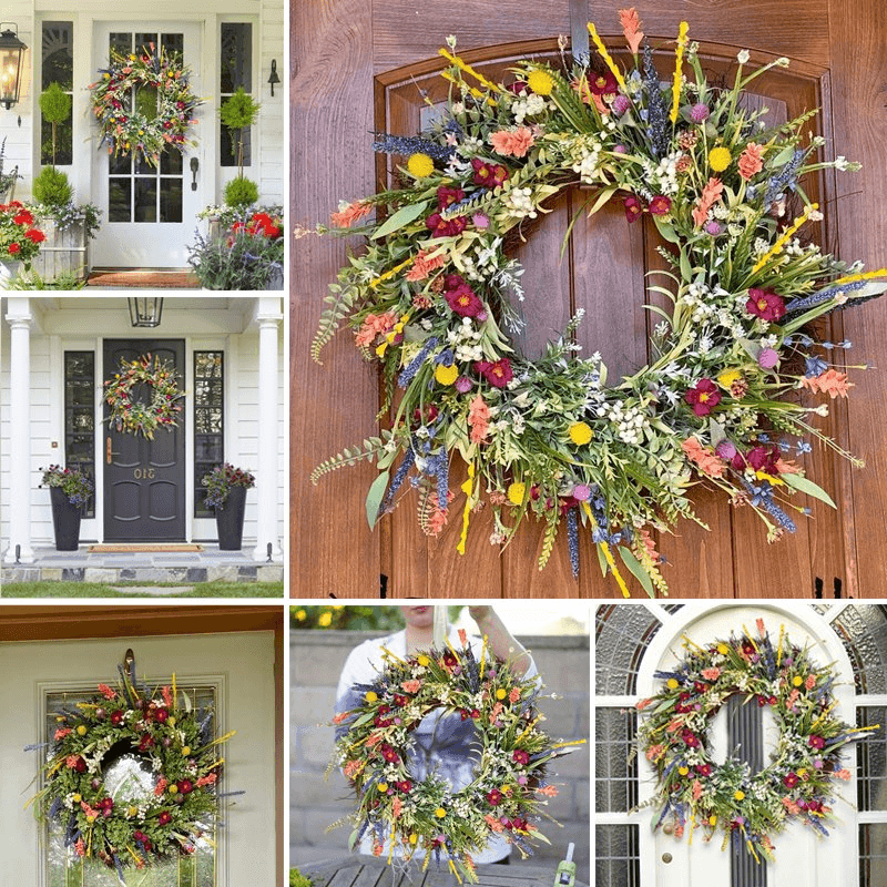 Texas Wildflower Wreath