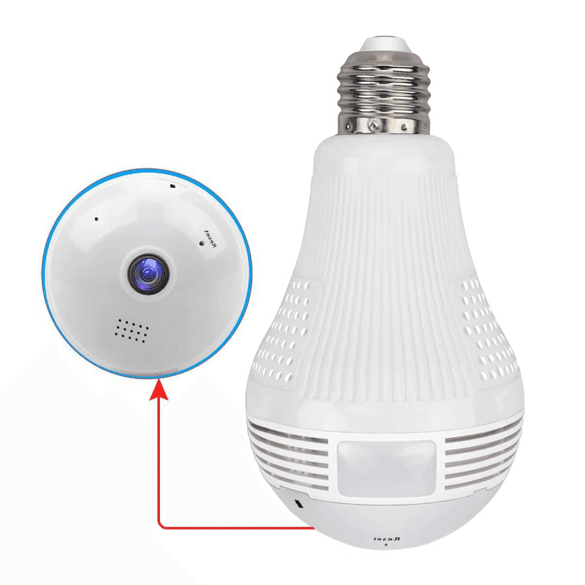 1080P Light Camera Panoramic Bulb Wifi Smart Led Bulb Light Camera