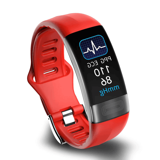 Smart Bracelete Blood Pressure Monitor - ECG, Heart Rate, Oxygen Saturation & Sleep Tracker - FDA Approved