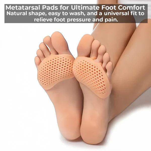 Breathable Gel Metatarsal Pads for Foot Comfort & Pain Relief