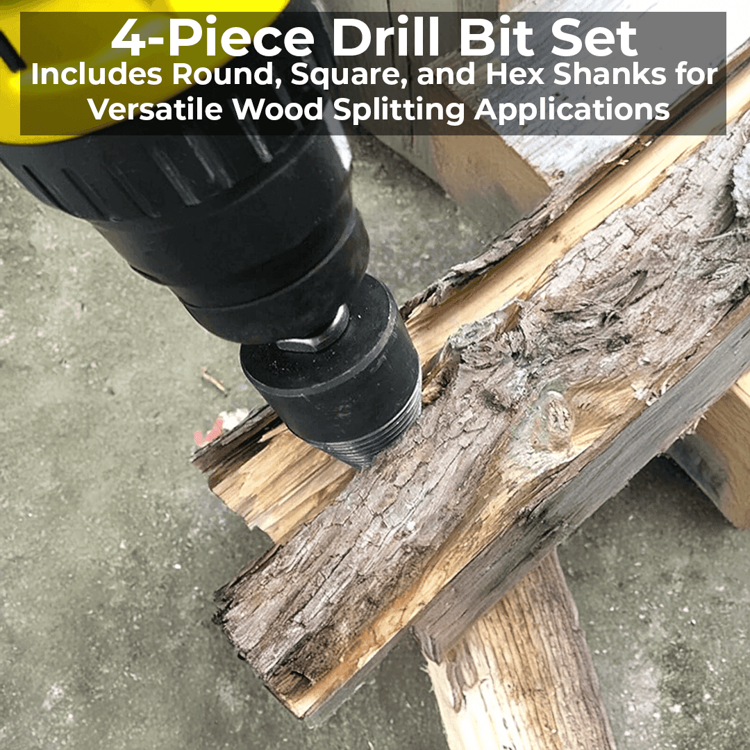 Universal Firewood Splitter Drill Bit