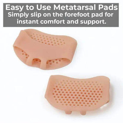 Breathable Gel Metatarsal Pads for Foot Comfort & Pain Relief