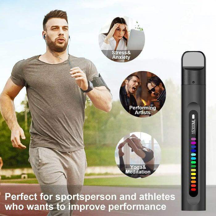 Smart Breathing Trainer - Respiratory Muscle Training for Better Breathe, Guided Assistant for Athletes
