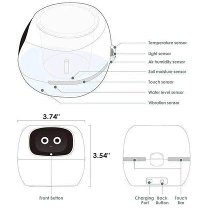 Smart Plant Pot Ivy - Innovative Plant Care