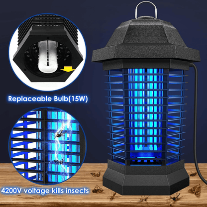 Electric Bug Zapper Light