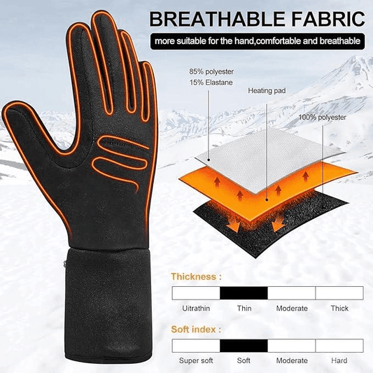 Thin Heated Glove Liners