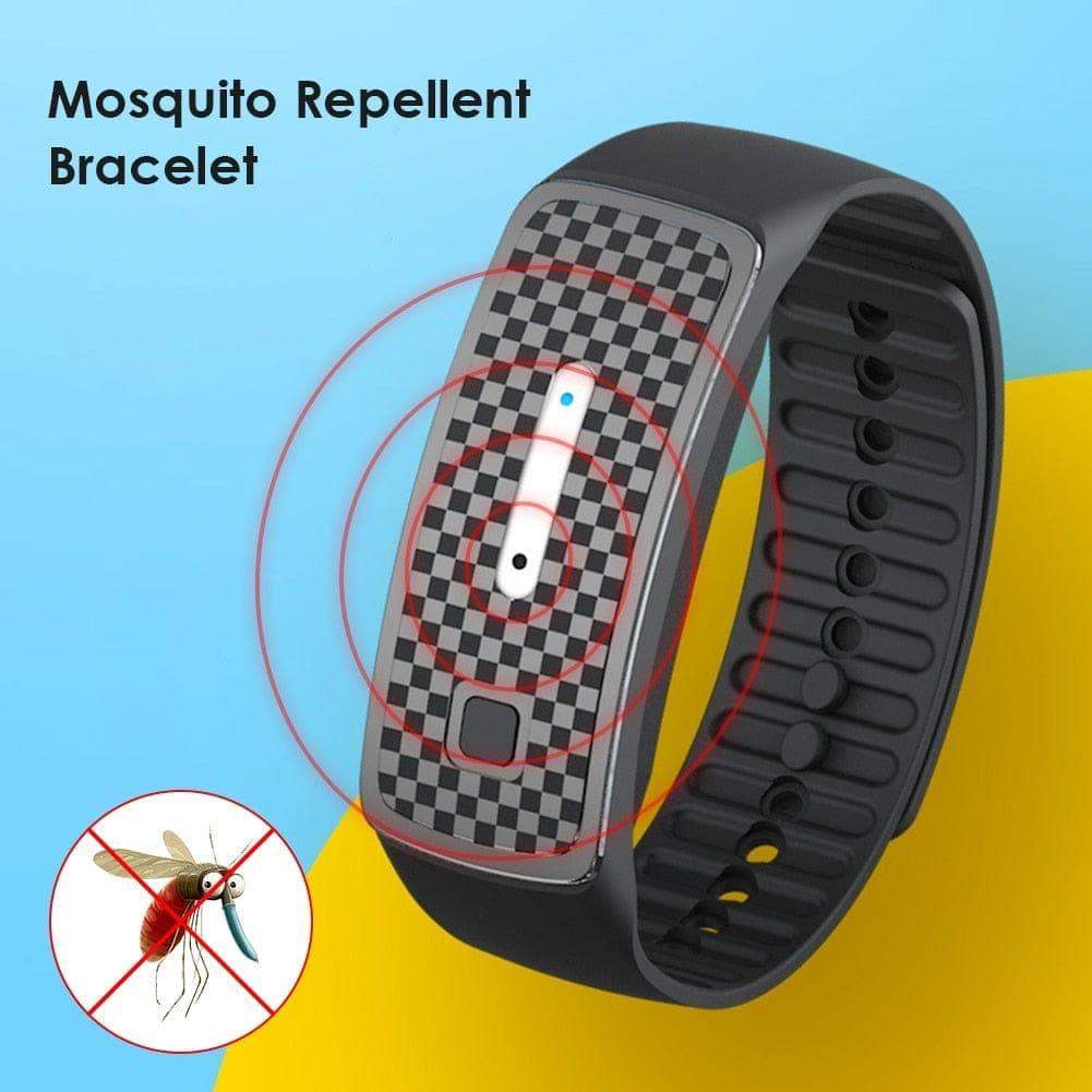 Ultrasonic Mosquito Repellent Bracelet - USB Charging