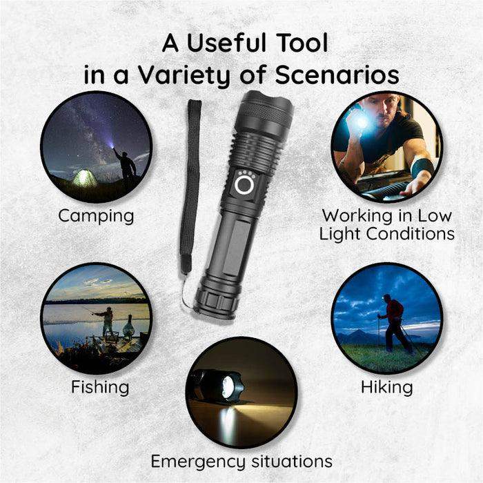 USB Powerful Flashlight Torch